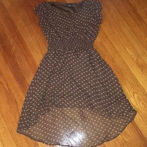 DOTS high low printed dress